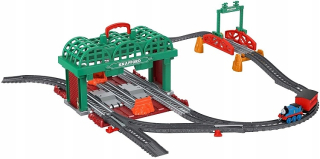 Dráha pre deti, stavebnica - Tomek Trackmaster Grodków stanica + GHK74 železničné