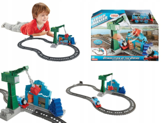 Dráha pre deti, stavebnica - Tomek Demolka sada na servírovanie trackmaster motorizované