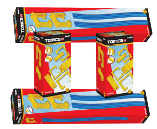 Dráha pre deti, stavebnica - Tomica - MEGA SESTENT TRACKS A POTREBNÉ HOYY