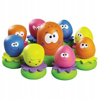 Hračka do vody - Tomy Octopus 2756 Bath Toy Učenie