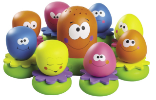 Hračka do vody - Tomy Octopus Water Bath Science Digits 2756
