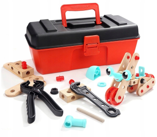 Náradie pre deti - Top Jasné DIY náradie Box 52 EL