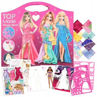 TOP MODEL GLAMOUR SET SKICBOOK V SÚBORE 12577