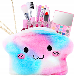 Detský make up - KOZMETICKÁ TAŠKA XXL SADA MAKEUPU NA NECHTY