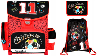 BAMBINO FOOTBALL School BAG + COUNCIL CASE BAG 631214