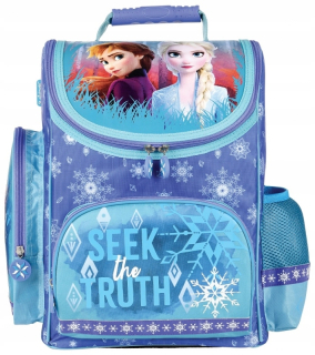 Aktovka, školská taška - Škola Satchel Land of Ice Frozen Anna a Elsa