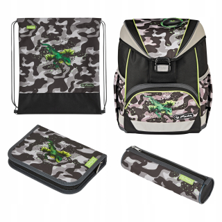 Ruksak Herlitz Ultralight Plus Camo Dragon