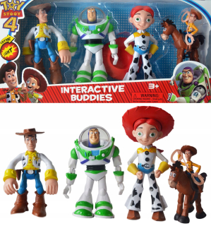 Rozprávková postavička - Toy story 4 veľké postavy buzz chudá Jessie Shines