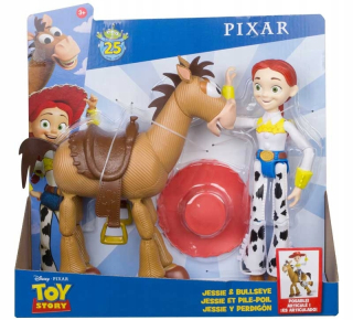 Rozprávková postavička - Toy Story 4 Set of Jessie obrázka a Mustang kone