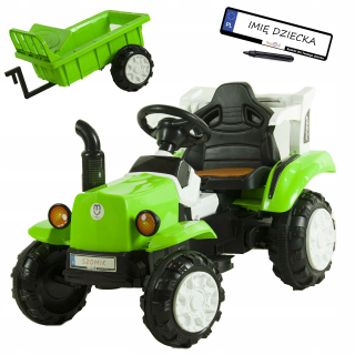 AKUMULÁTOROVÝ TRAKTOR PRÍVES 2 DIAĽKOVÉ MOTORY