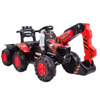 TRAKTOR, BATÉRIOVÉ RÝPADLO + PRÍVES, DIAĽKOVÉ OVLÁDANIE /HT9158