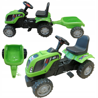 Detský traktor Coil Green