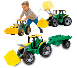 Traktor - Traktor s veľkým 110 cm2W1 Lena prívesom