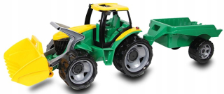 Traktor - TRAKTOR S PRÍVESOM, TLAČIACI TRAKTOR GIGANT LENA