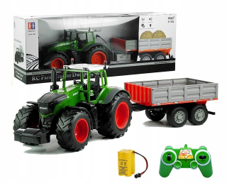 Auto na diaľkové ovládanie - Traktor s diaľkovo ovládaným ťahač RC