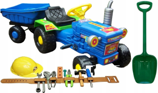 Traktor - Šlapacie traktory + Trailer + opasok + Helmet
