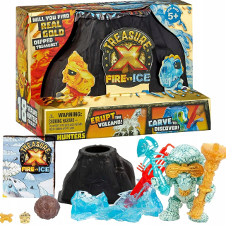 Postavička, figúrka - Poklad x oheň vs Ice Fire Hunter a Ice Cobi S4