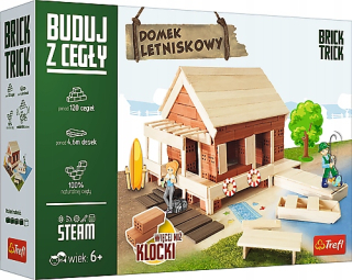 Stavebnica pre deti - TREFL postaviť tehlový dom 61350