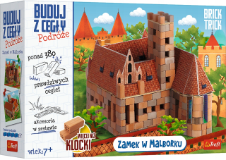 Stavebnicové bloky - Trefl Build s tehál hrad v Malbork 61384 XL
