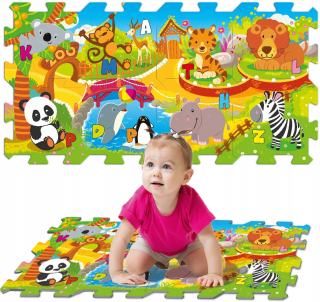 Trefl Puzzlopian Big Puzzle Penové Zoo Fun