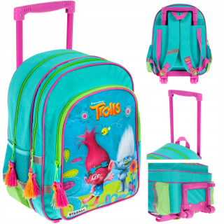 Školský batoh - Trolls Trolls School Batoh na kolieskach