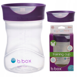 B.box tréningový hrnček 240 ml hroznový BB00632
