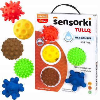 Tullo gule zmyslové gule bez dier 5 ks
