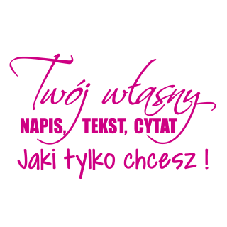 Detské samolepky na stenu - Svoj vlastný vzor Nápis Wall Sticker 150 cm