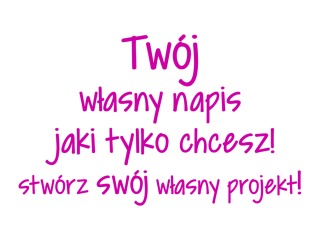 Detské samolepky na stenu - Svoj vlastný vzor Nápis Wall samolepka Nálepka
