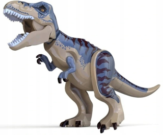 Stavebnica - Tyrannosaura T-REX figúrka bloky 29cm + Lego samolepka
