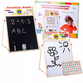 Magnetické kriedové tabuľkové počítadlo + magnety + k