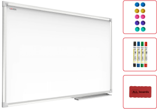 Magnetická doska na suché utieranie 120x90 ZADARMO