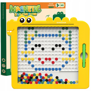 Magnetická tabuľa puzzle mozaika DINO magnety