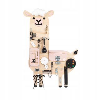 Manipuláciu board - Lama Pink FoxyFamily