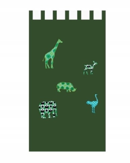 Závesy do detskej izby - Taftan Safari Safari Curtain 145x280cm