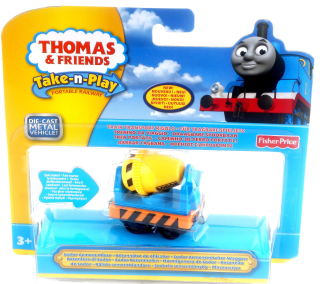 Dráha pre deti, stavebnica - Take-N-play Sodor Cement Mixer Wagon R8850