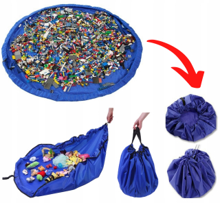 Taška Kontajner na LEGO Toys Podložka pre deti 2v1 150 cm 100L Veľký objem