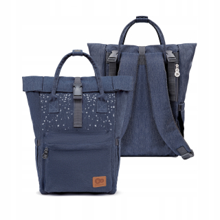 Kinderkraft Moonpack konfety denim organizér do kočíka