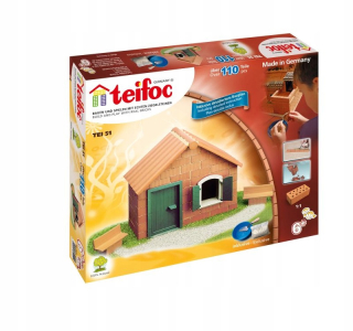 Stavebnica pre deti -  Teifoc 51 house starter kit cez 110el. murárska lyžica