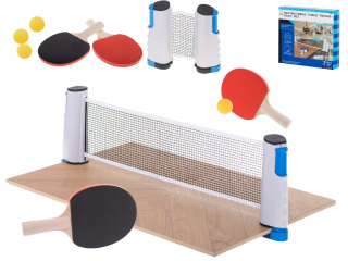 Stolný tenis ping pong pádlo raketa net