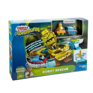 Dráha pre deti, stavebnica - Thomas & Friends Bláznivé dobrodružstvo s robotom