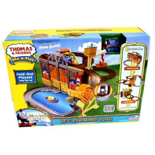 Dráha pre deti, stavebnica - Thomas Tomek Railway Misty Sodor 2v1 kuriér