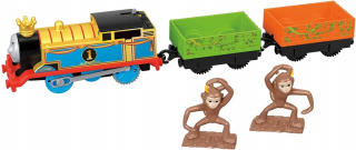 Dráha pre deti, stavebnica - Thomas and Monkeys vlak track tomek trackmaster