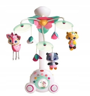 Kolotoč nad postielku - Tiny Láska Carousel Svet malé princezné