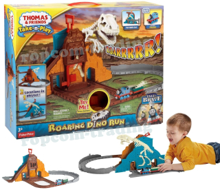 Dráha pre deti, stavebnica - Tomek Take-N-Play Dinosaur volajúceho Tora Sound