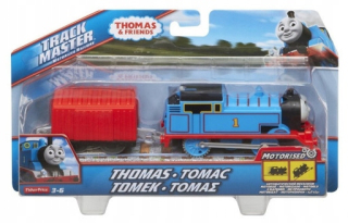Dráha pre deti, stavebnica - Tomek a priatelia. BMK87 Tomek s vagónom s ...