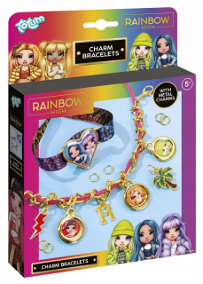 Kreatívna súprava Totum na výrobu náramkov Rainbow High pre dievčatá
