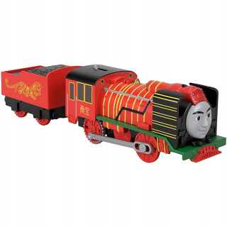 Dráha pre deti, stavebnica - Trackmaster Motorizovaný: Yong Bao fronta s pohonom