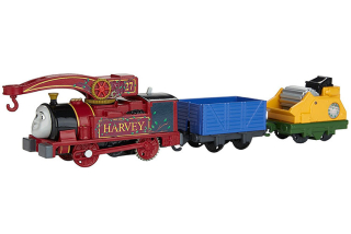 Dráha pre deti, stavebnica - Trackmaster Revolution front 3p Hubcio Harvey