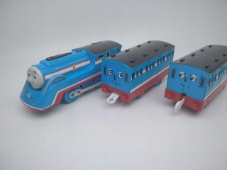 TrackMaster TOMY TOMEK THOMAS RACEY ANIA KLARA NIEBIESKA ver. japončina